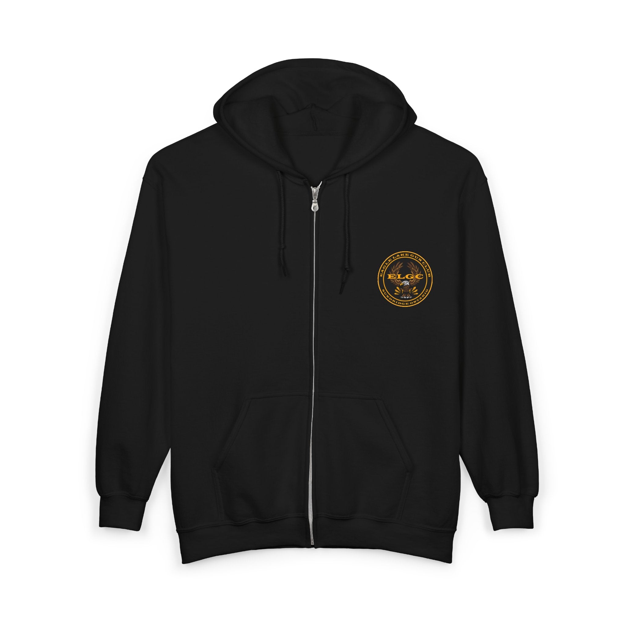 ELGC Small logo Heavy Blend™ Full Zip Hooded Sweatshirt